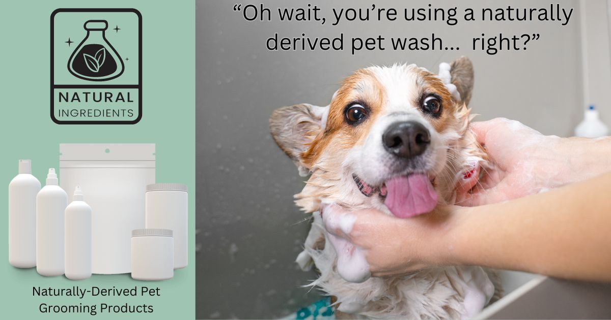 naturally derived pet wash